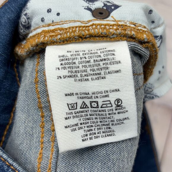 Anthropologie Pilcro & The Letterpress High Rise Flare Jeans 27 Denim D040 -5 - Picture 13 of 16